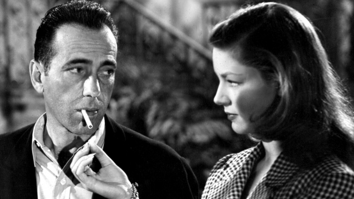 Humphrey Bogart et Lauren Bacall.