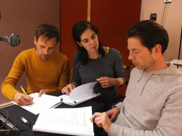 De gauche à droite : Emmanuel Suarez, Sophie-Aude Picon et Vladimir Ant.
