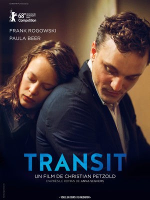 Christian Petzold, Transit, avec Franz Rogowski et Paula Beer (affiche)