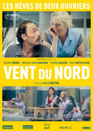 Walid Mattar, Vent du nord, avec Philippe Rebot et Corinne Masiero (affiche)