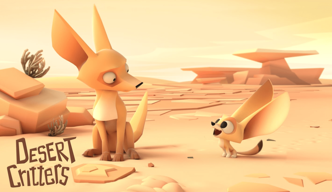 « Desert Critters » : une animation vidéo sur l’amitié entre deux animaux en plein désert