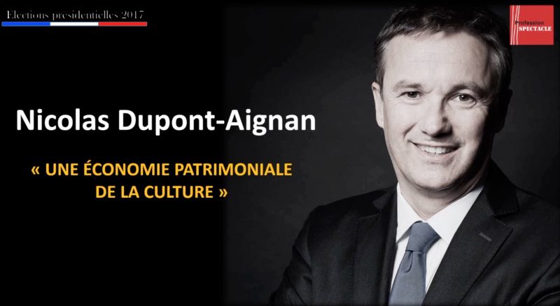La culture selon… Nicolas Dupont-Aignan