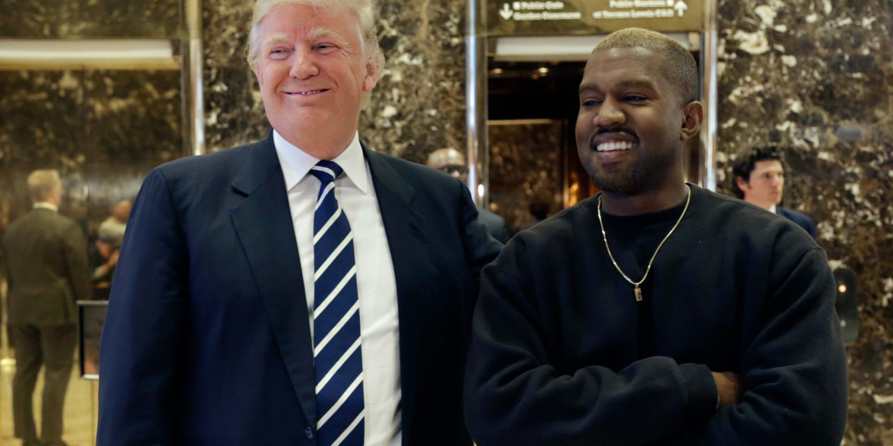 Kanye West en soutien à son « frère » Donald Trump