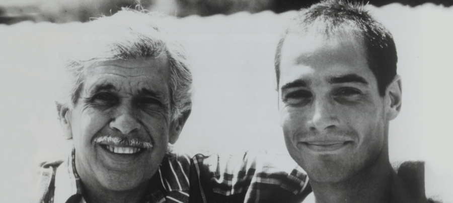 Jacques Mayol et Jean-Marc Barr (archives famille Mayol)