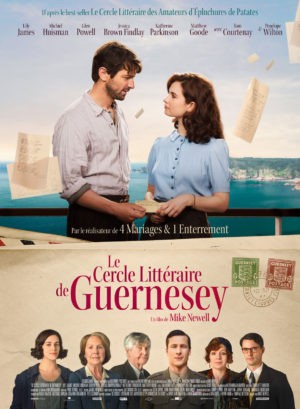 Mike Newell, Le Cercle littéraire de Guernesey, avec Lily James (affiche)