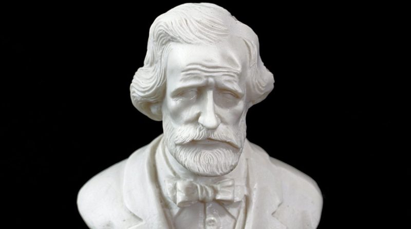 Sculpture Giuseppe Verdi