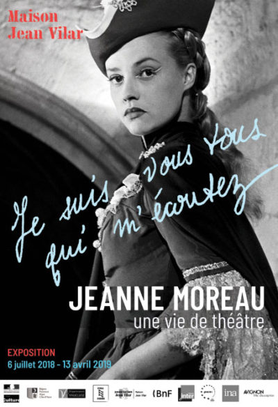 Exposition Jeanne Moreau à la Maison Jean-Vilar