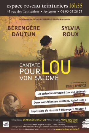 Cantate pour Lou von Salomé, Bérengère Dautun (affiche)