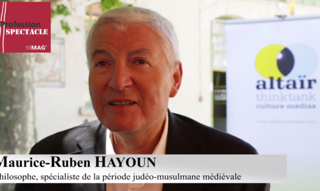 Rencontre avec le philosophe Maurice-Ruben Hayoun autour du fait religieux au XXIe siècle