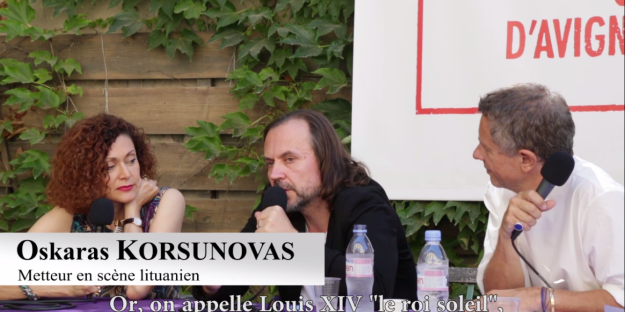 Vidéo. Oskaras Koršunovas sert un Tartuffe à la sauce lituanienne