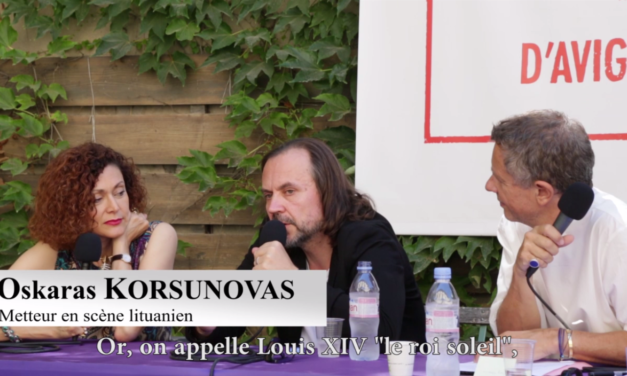 Vidéo. Oskaras Koršunovas sert un Tartuffe à la sauce lituanienne