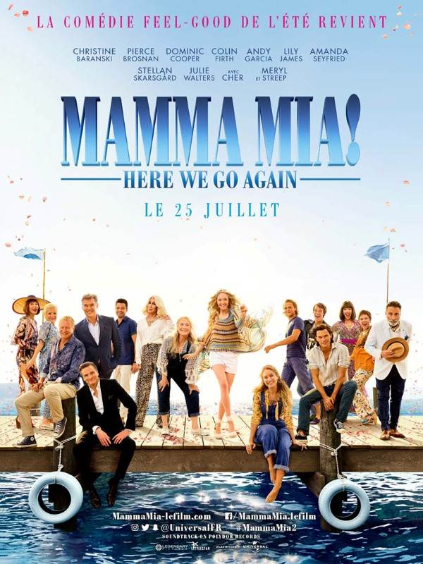 Mamma Mia ! Here We Go Again, Affiche
