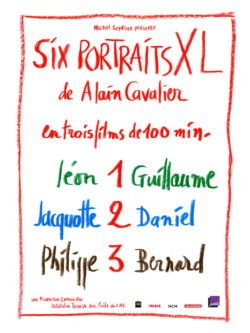 Alain Cavalier - Six Portraits XL, affiche film