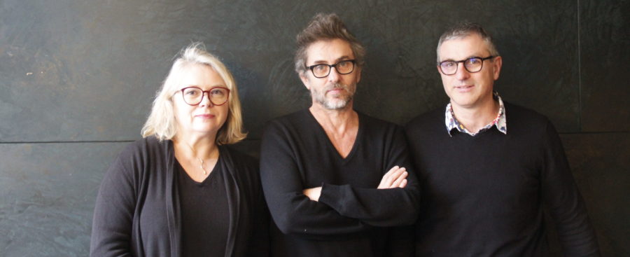 Mathilde Mottier, Pascal Rambert, François Vila (crédits : Pierre Gelin-Monastier)