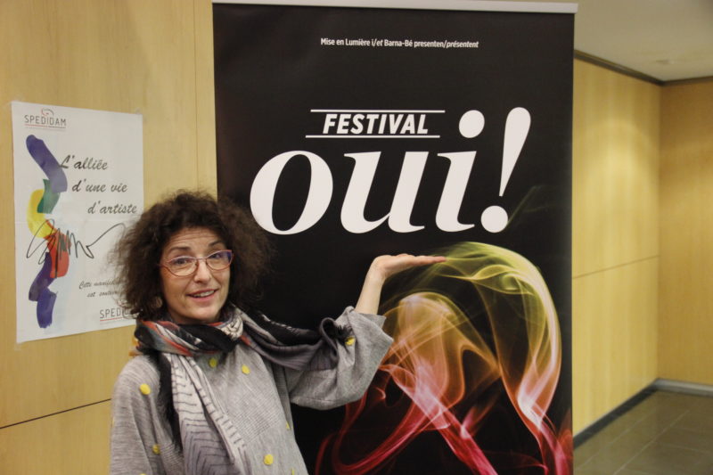 Nathalie Papin - Festival OUI (crédits : Pierre Gelin-Monastier)