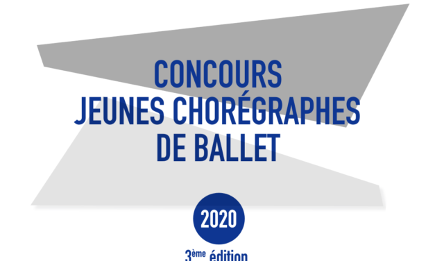 Appel à candidatures pour la 3e édition du Concours de jeunes chorégraphes