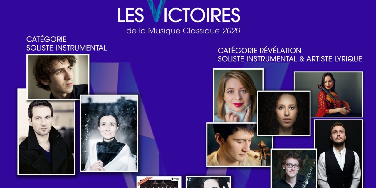 Victoires de la Musique Classique 2020 : la liste des nommés