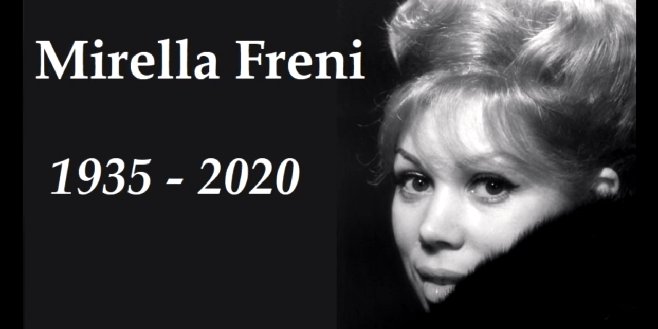 RIP. Mirella Freni, grande soprano italienne