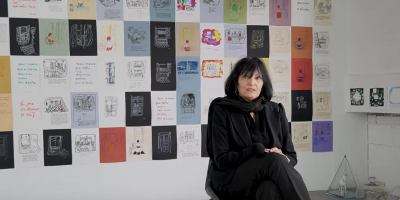 Vidéo. L’autrice et metteuse en scène Lydie Parisse dévoile son œuvre de plasticienne