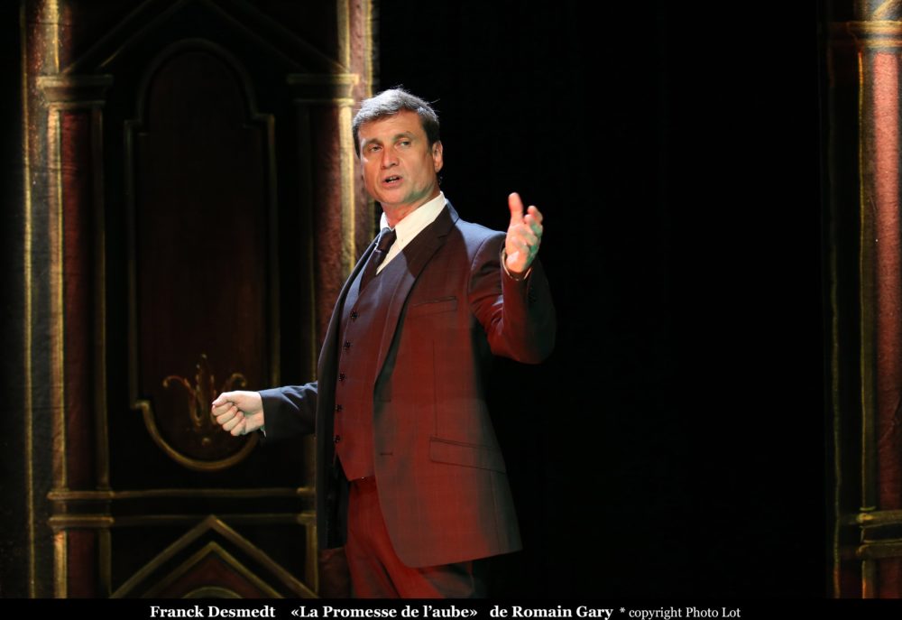 Franck Desmedt dans La Promesse de l'aube (© Photo Lot)