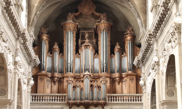 Nancy – Le magnifique orgue de la cathédrale en restauration